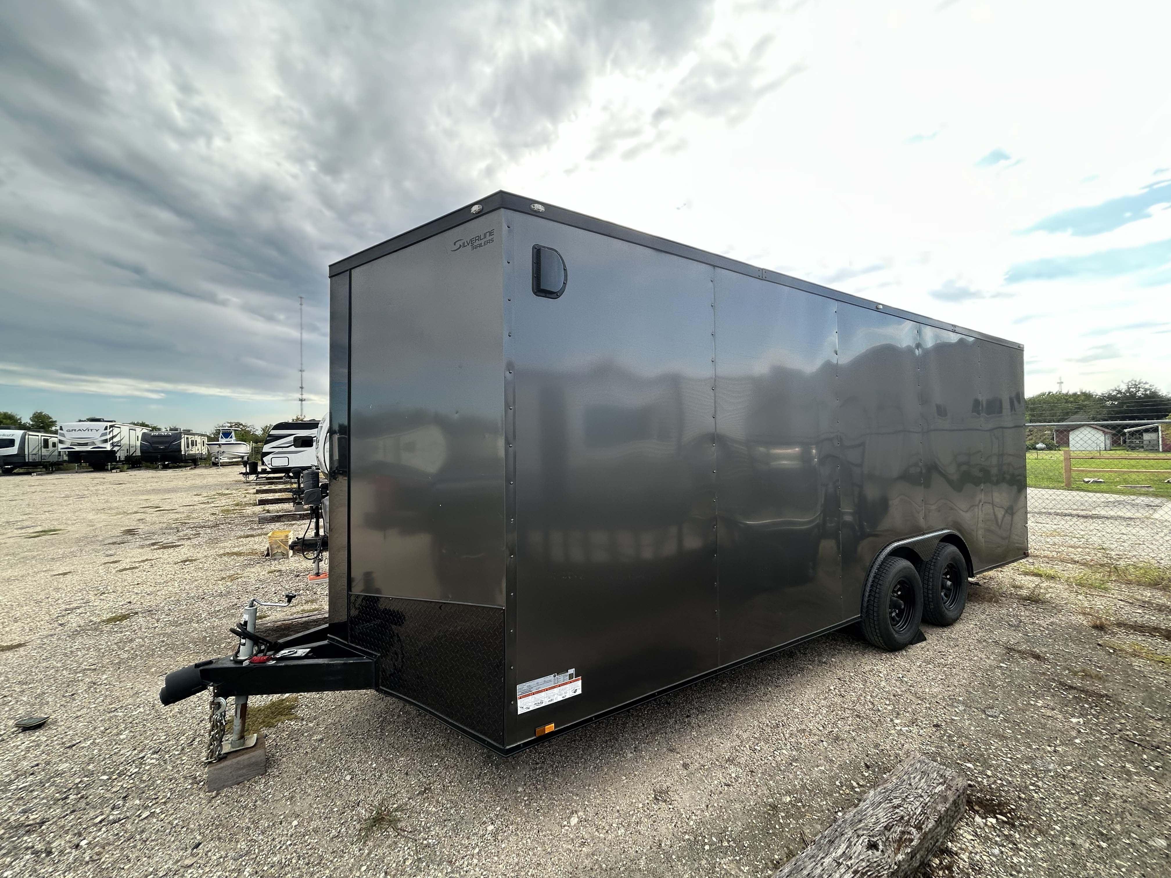 20ft STALLION enclosed trailer rental in Alvin TX near Houston